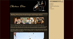 Desktop Screenshot of chateauvino.com